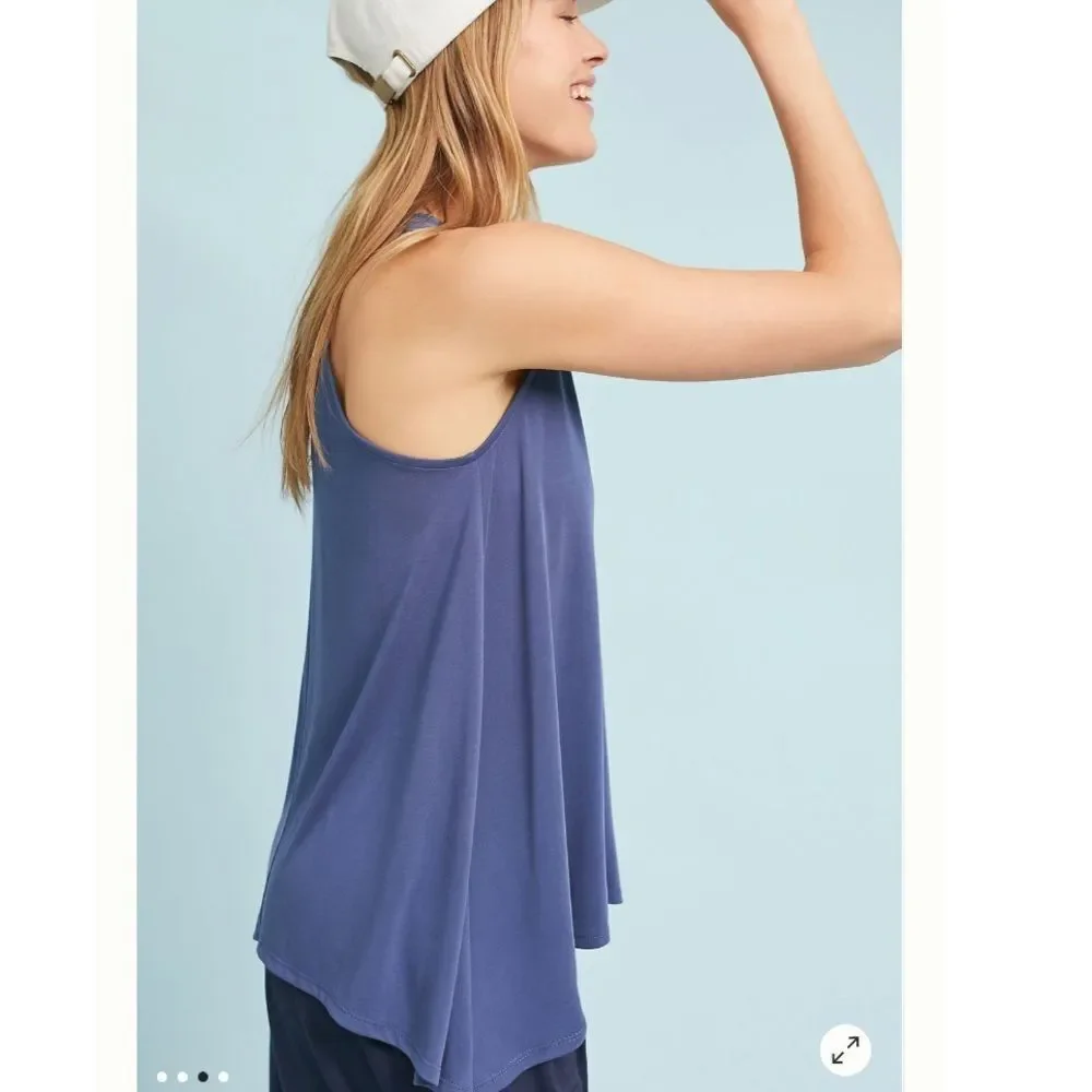 NWT Anthropologie Recline V-Neck Tank Tunic - Picture 4 of 6